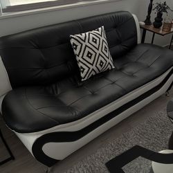 Modern long couch