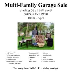 Multi-Family Yard Sale 