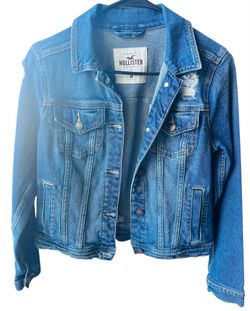 Hollister California 1922 Dark Blue Denim Jacket Size M (Worn Once)