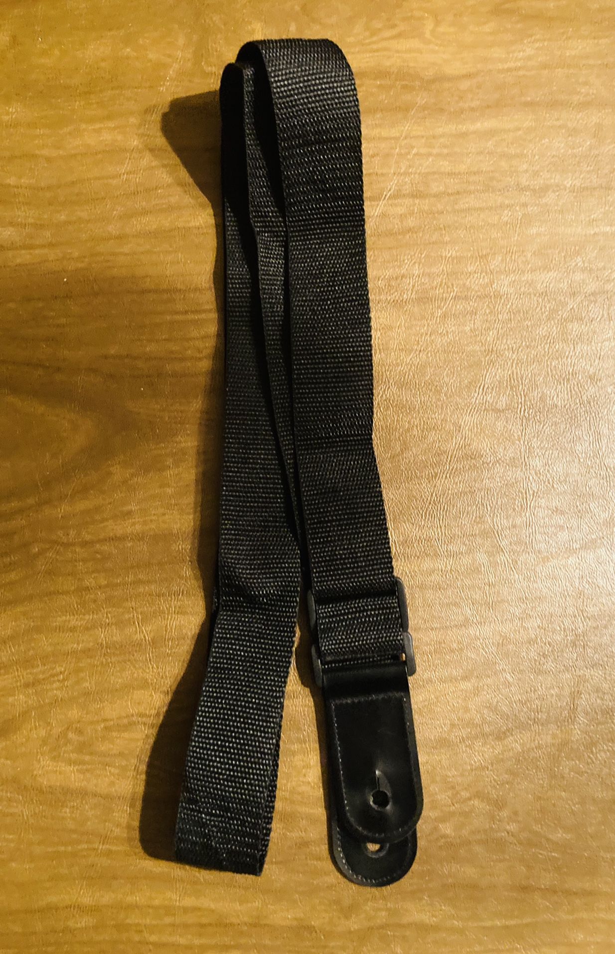 Black Guitar Strap