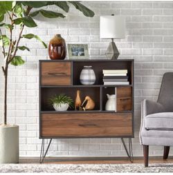Valente 39" Tall Iron 2 - Door Accent Cabinet
