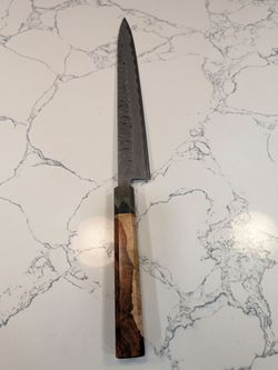 300mm sushi knife VG10 stainless single bevel