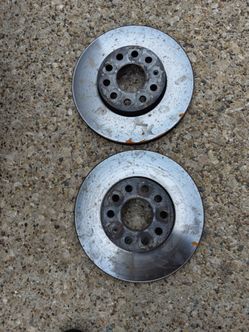 VW Jetta 2.5  front disc rotors