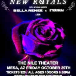NEW ROYALS CONCERT TICKETS 