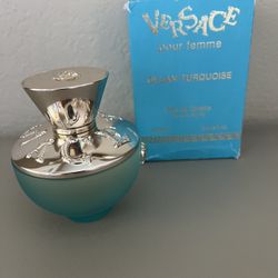 Versace Pour Femme Dylan Turquoise Eau De Toilette 3.4 Fl Oz Unused