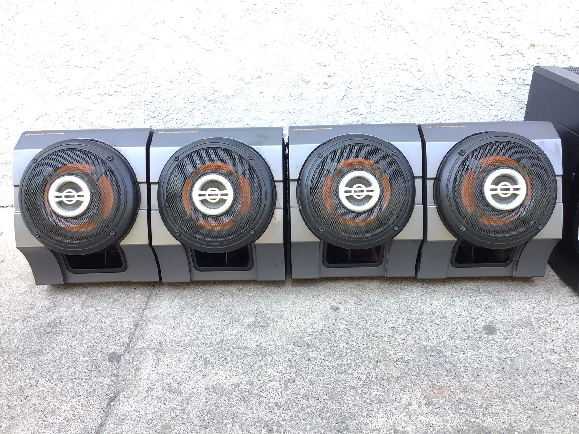 Sony Stereo System LBT-ZX 9 720w Surround Sound X Round for