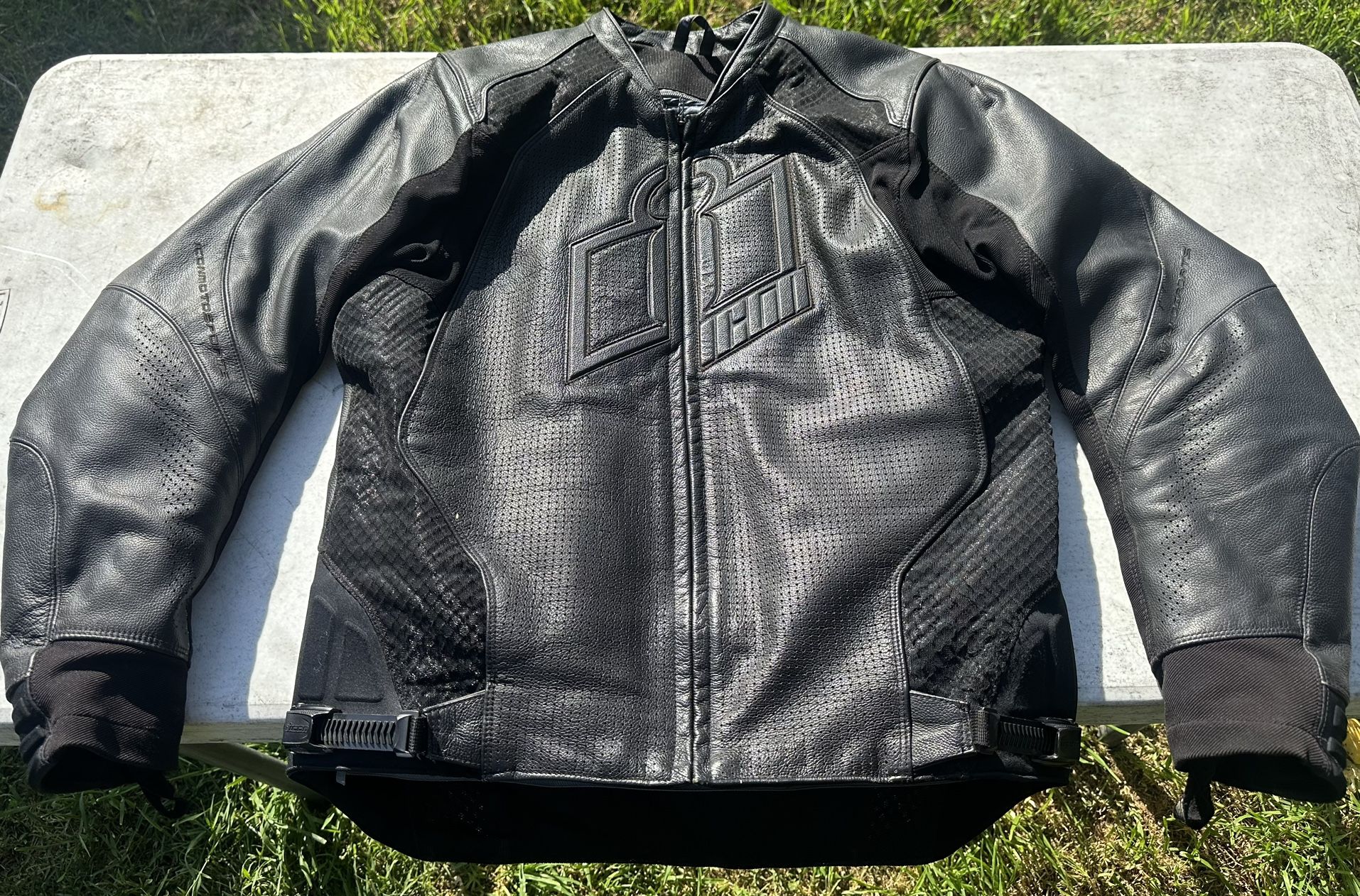 Icon Leather Motorcycle Jacket 