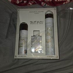 LATTAFA BADEE AL OUD HONOR ND GLORY SET COLONGE 