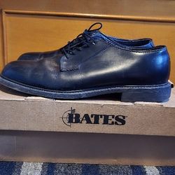 Bates Men's Leather Oxford Shoes