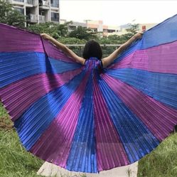 Purple Blue Isis Wings Dance Isis Wings