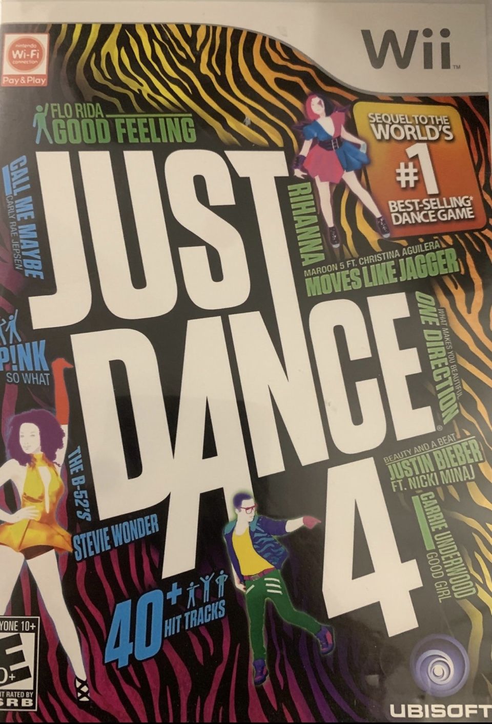 JUST DANCE 4 (Nintendo Wii + Wii U)