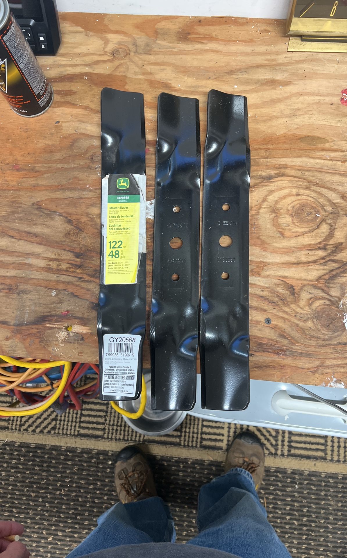 Brand New John Deere Lawnmower Blades