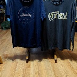 Hurley two (2) T Shirt Bundle