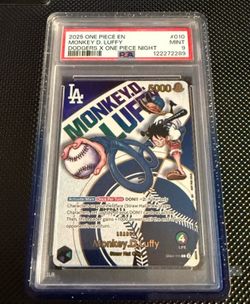 One piece dodgers luffy psa 9