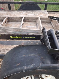 Poulan electric saw