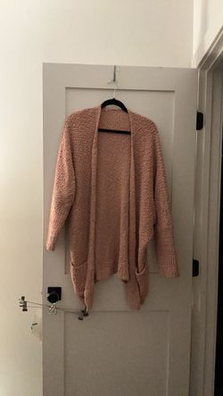 Pink cardigan