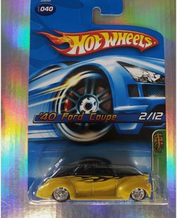 2006~ '40 FORD COUPE~TREASURE HUNT~#2/12~HOT WHEELS~ORIGINAL~COLLECTIBLE~RARE