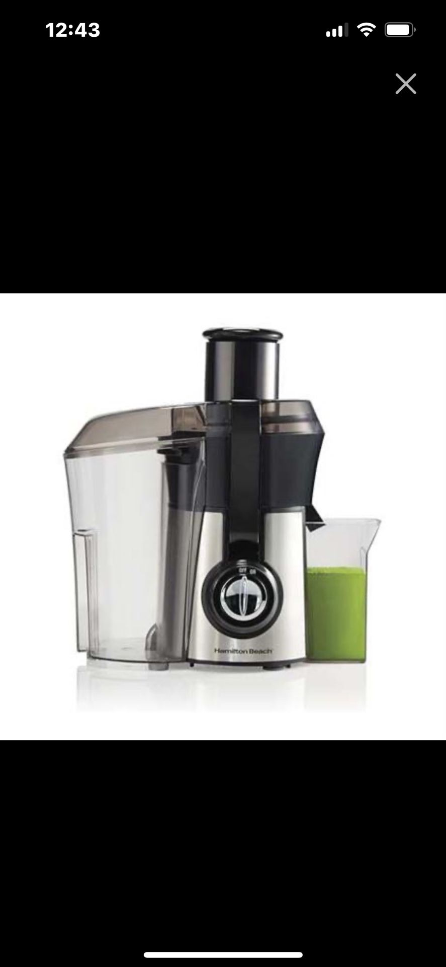 Hamilton Beach Juicer