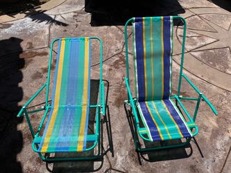 Beach chairs