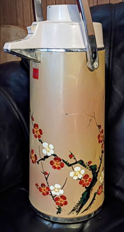 Mid-Century Japanese Bowl and Tea Dispenser Set