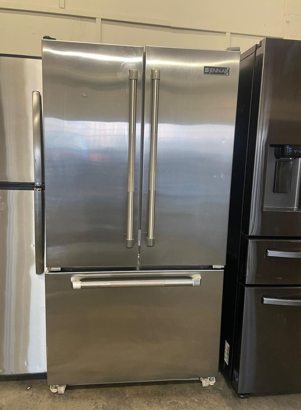 JennAir 3-Door Stainless Refrigerator Fridge