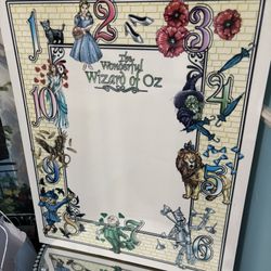 Wizard Of Oz Dry Erase Chalk Board 23x17  