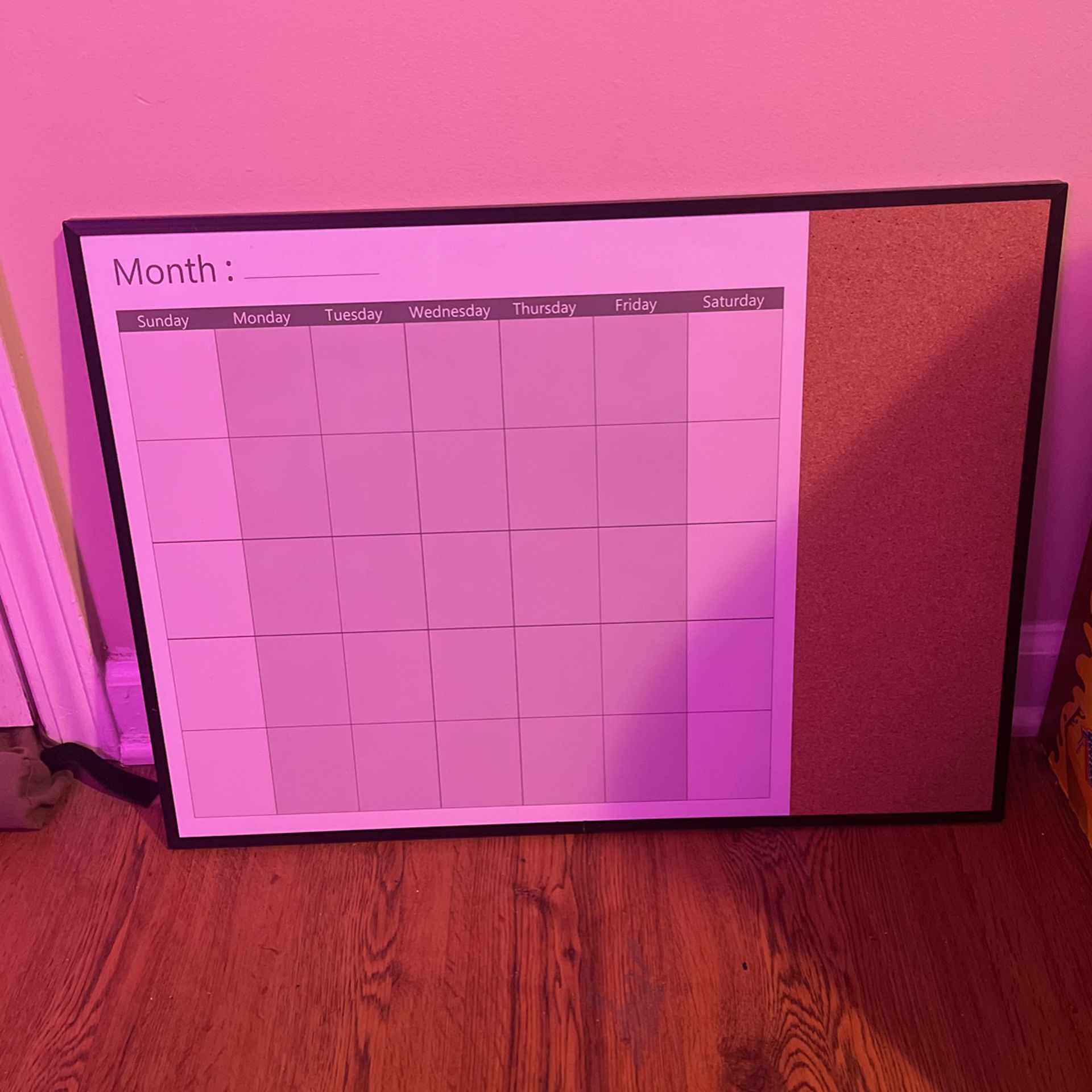 Calendar Board 