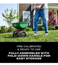 Scotts Turf Builder EdgeGuard Mini Broadcast Spreader