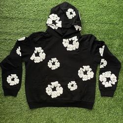 Denim Tears The Cotton Wreath Sweatshirt Black