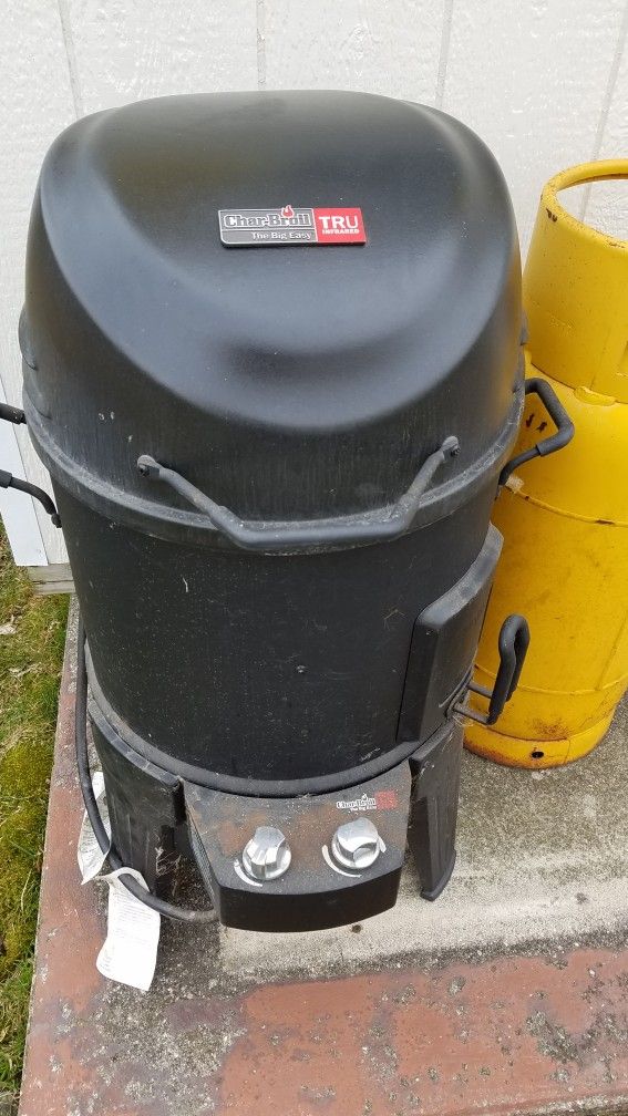 Infrared Grill, Never Used With Propane Tank. $75.00