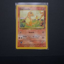 Pokémon Charmander Non Holo 46/102