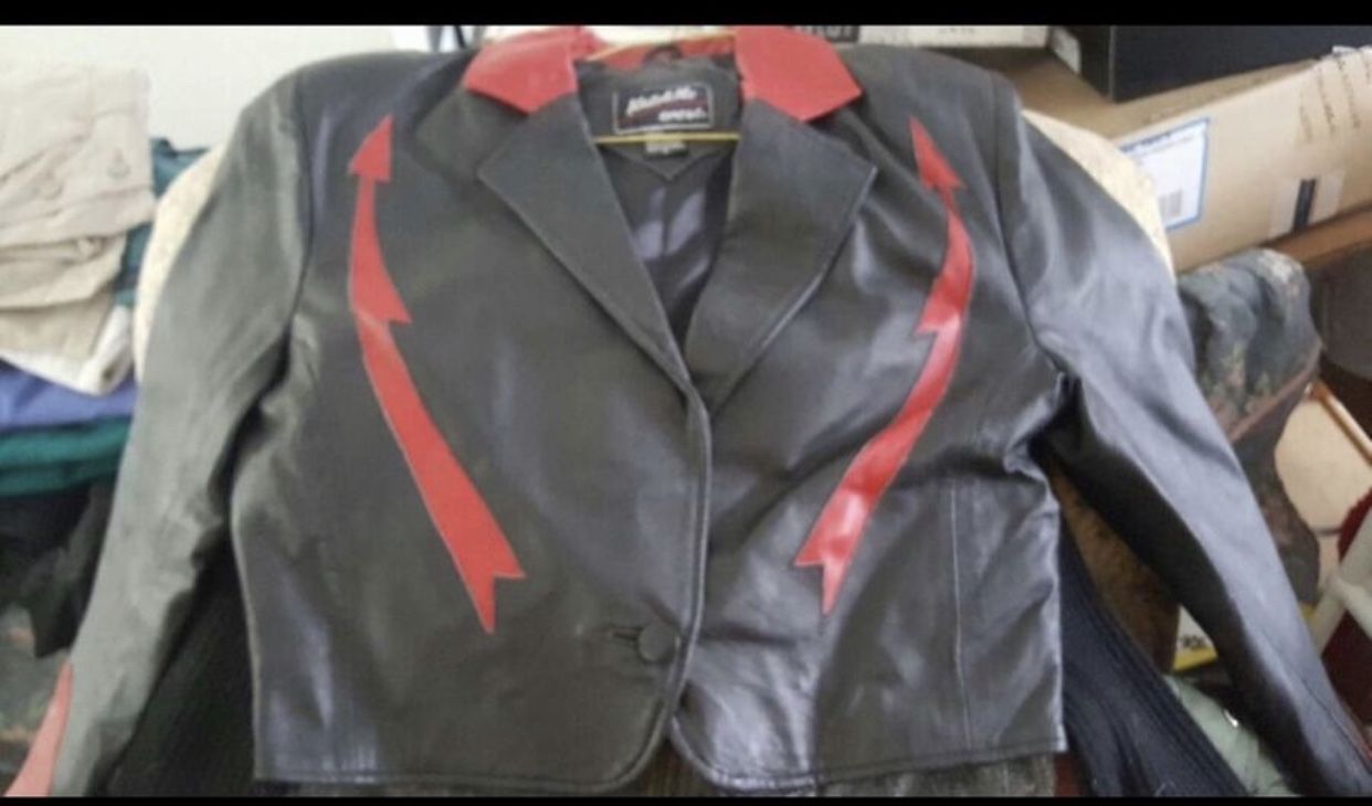 Leather jacket