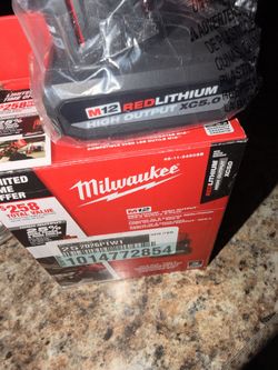 🔋 2 PACK Batería Milwaukee M12 REDLITHIUM High Output XC – Nueva