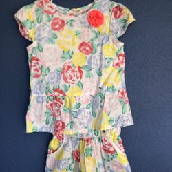 Girls Crown & Ivy Flower Dress