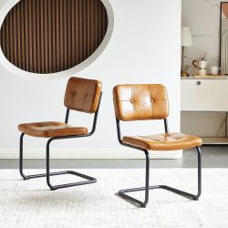 Modern Simple Style Dining Chair Set of 2 