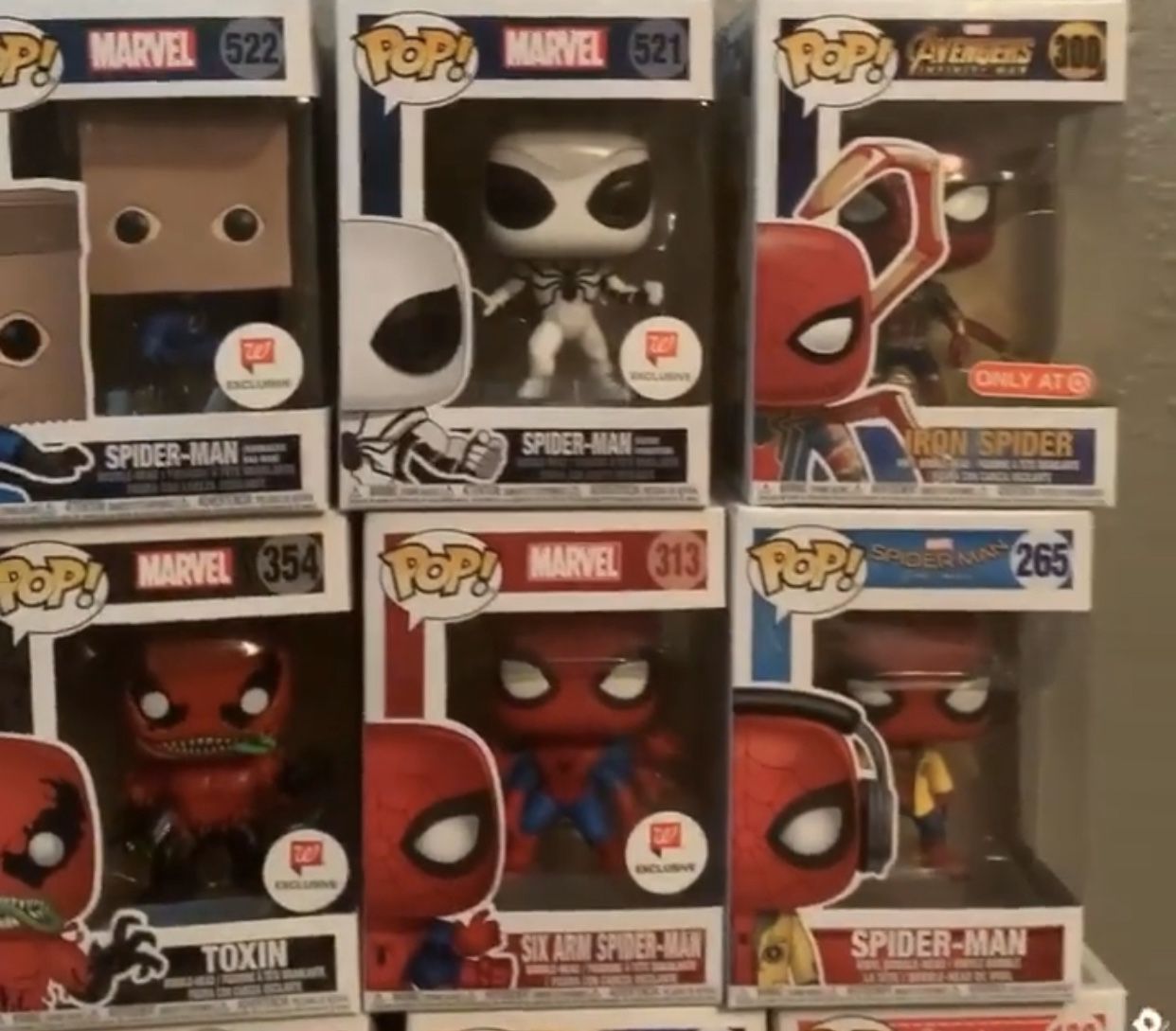 Funko POP Spider-Man lot