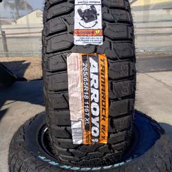Tires New 265 65R18 Arroyo Tamarock RT $650 Set Of Four Install Mount And Balance Financial Services Available No Credit Need 