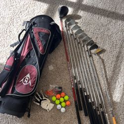 Golf Clubs with Bag and extras 