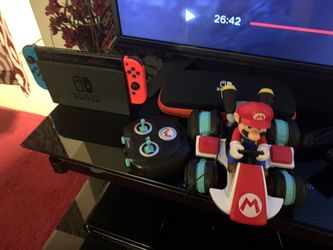 Nintendo switch plus games Mario race car