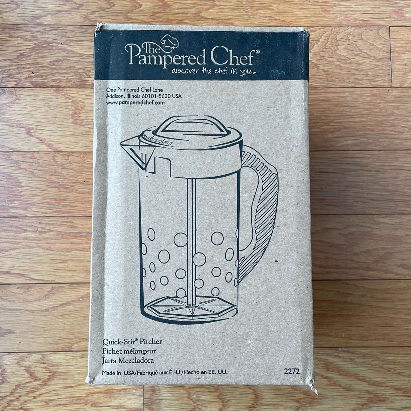 Pampered Chef Pitcher with Quick-Stir for Sale in Orland Park, IL