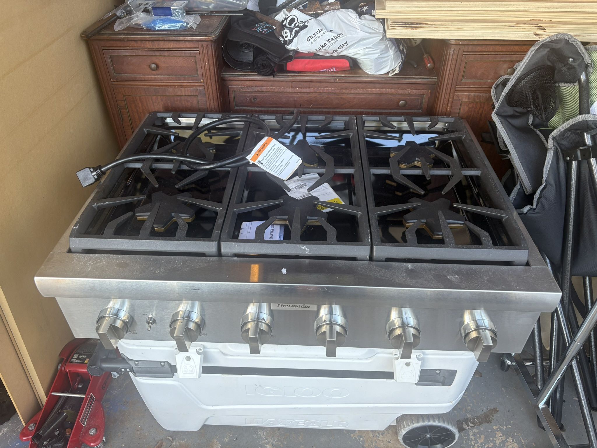Stovetop Appliance Gas Range New