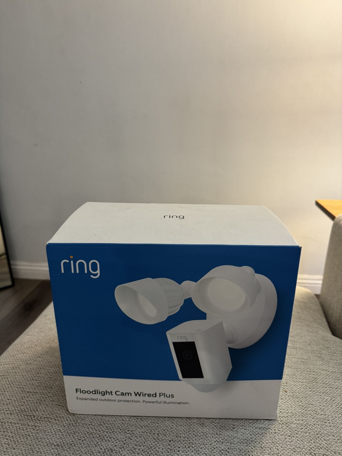 Ring Outdoor Camera And Motion Light