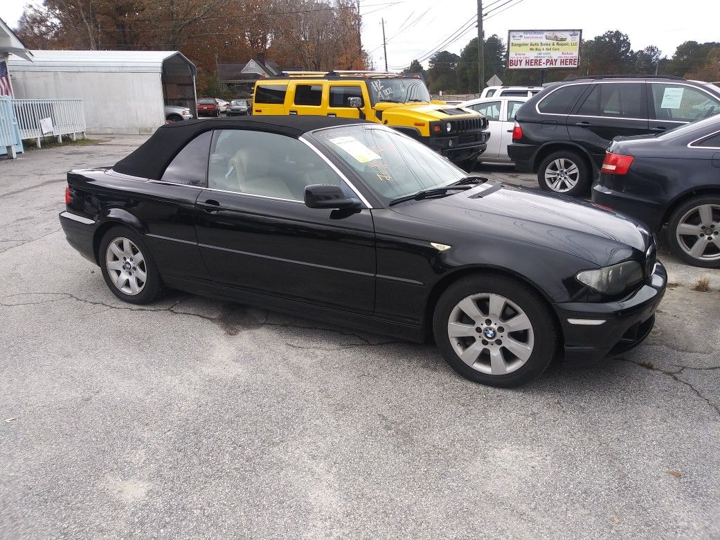 2006 BMW convertible 325ci