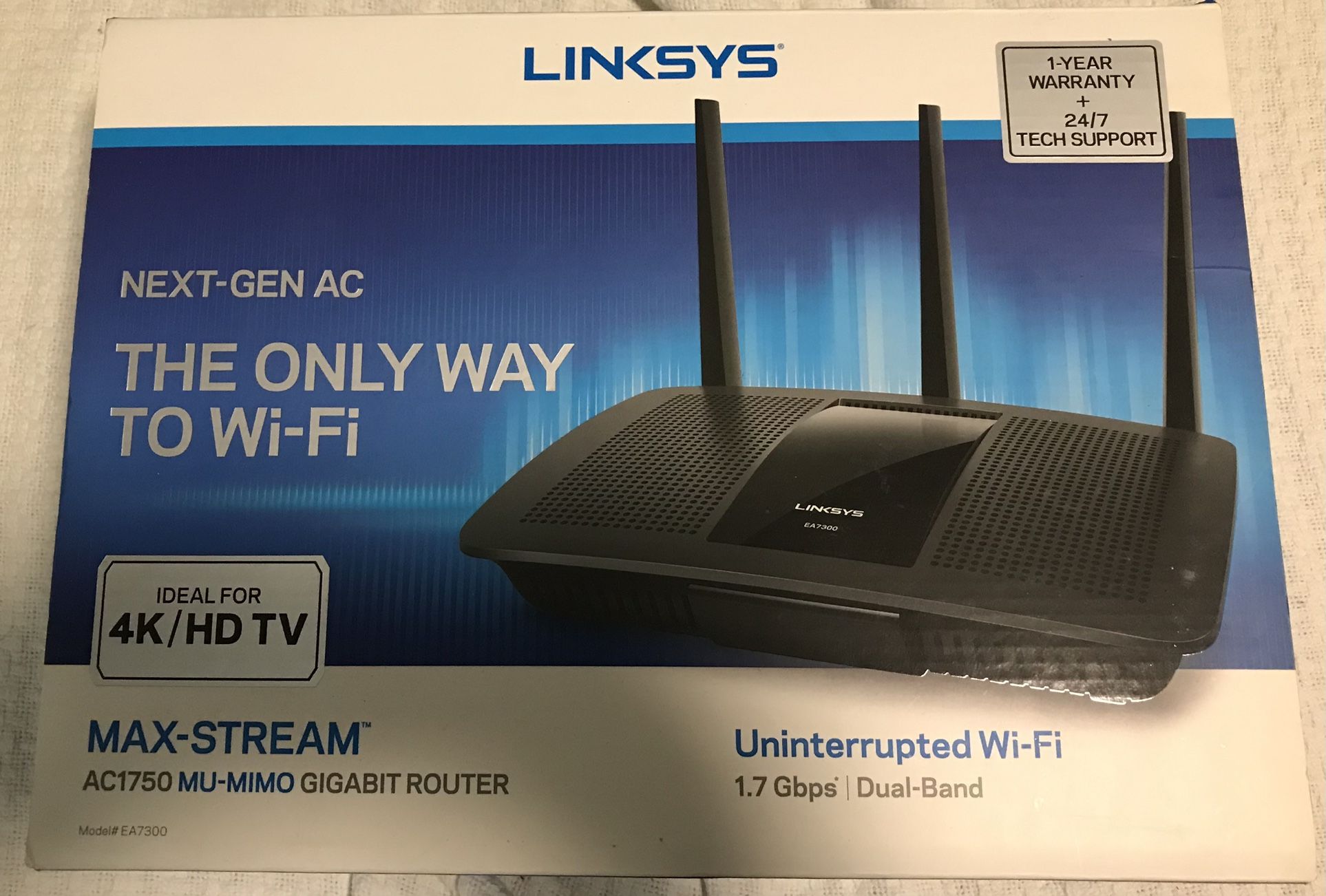 Linksys AC1750 MU-MIMO GIGABIT Router