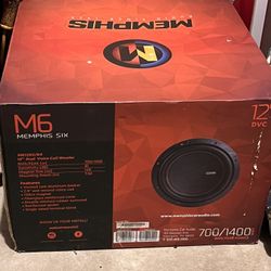 Memphis Six Subwoofer 