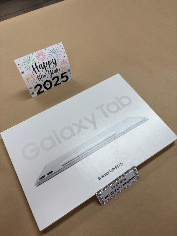 Samsung Galaxy Tab S9 FE PLUS Tablet New - Only $1 Today Pay The Rest Later!