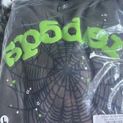 Sp5der Hoodie Size Large 