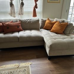 Sofa, Sectional, Ottoman 