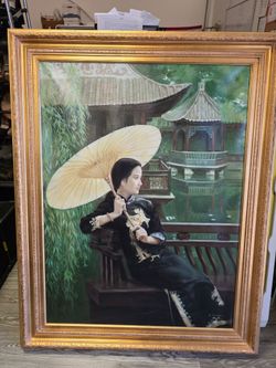 Chen Yanning framed print