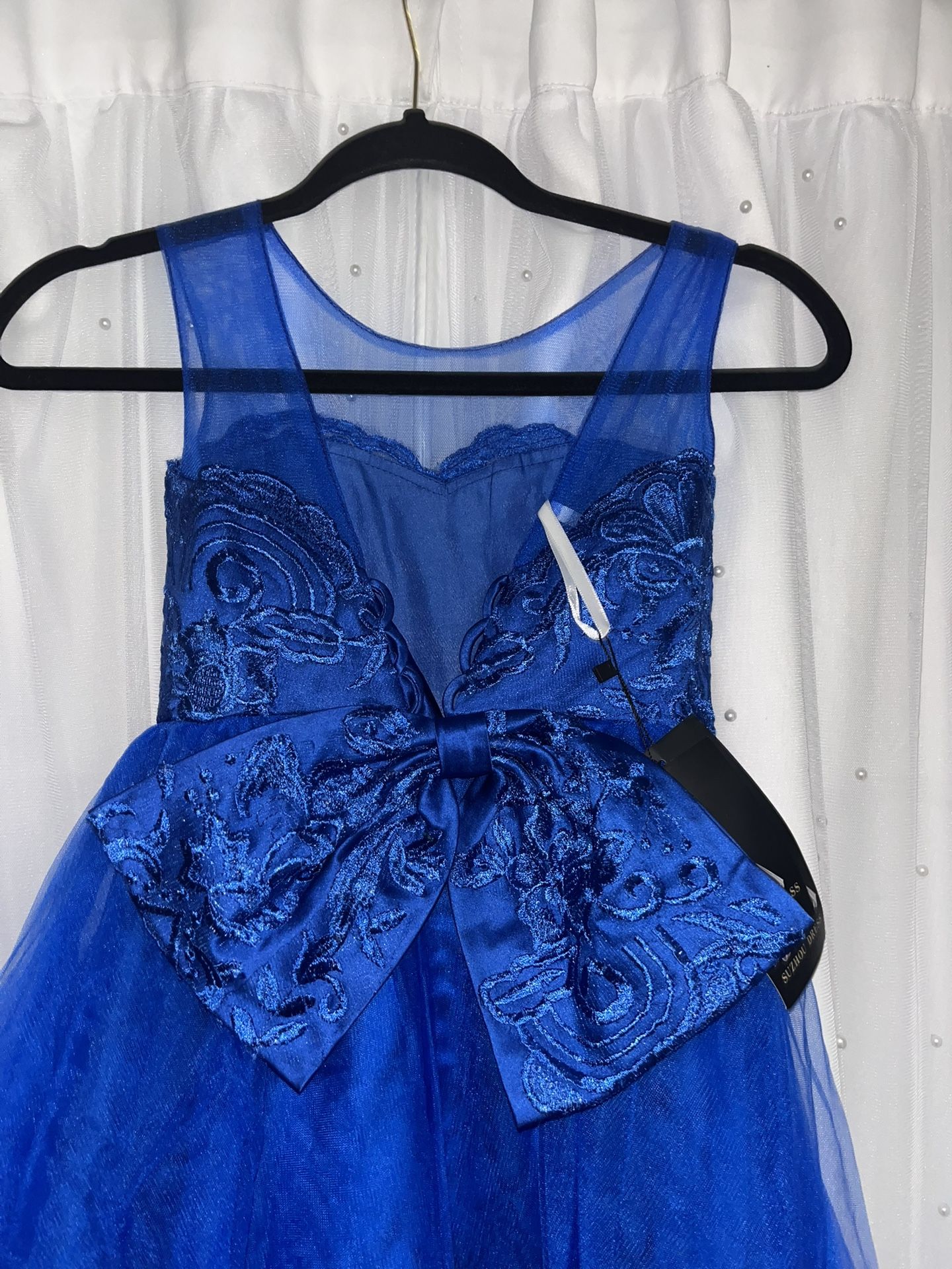 vestido de noche de niña